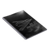 B-2 Spirit Photo Notebook (80ページB&W) ノートブック (右側)