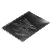 B-2 Spirit Photo Notebook (80ページB&W) ノートブック (左側)