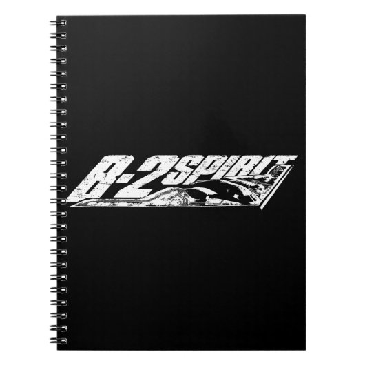B-2 Spirit Photo Notebook （80ページB&W） ノートブック (正面)