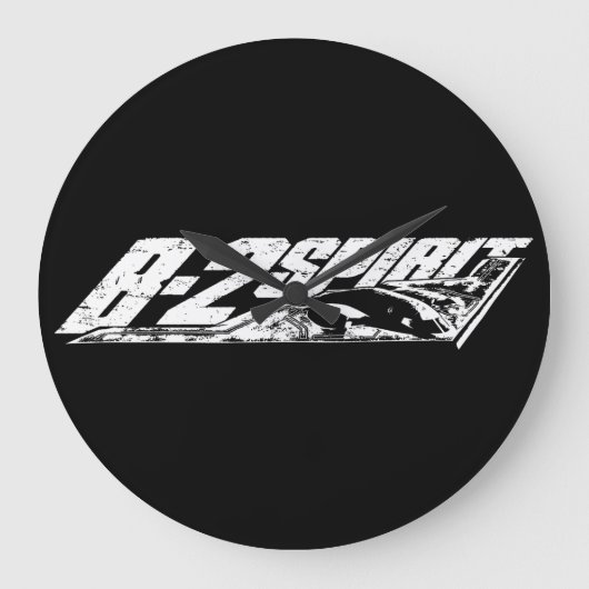 B-2 Spirit Round (Large) Wall Clock ラージ壁時計 (正面)