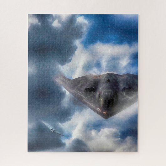 B-2 Spirit Stealth Bomber GHOST MAKER Jigsaw Puzzl ジグソーパズル (縦)