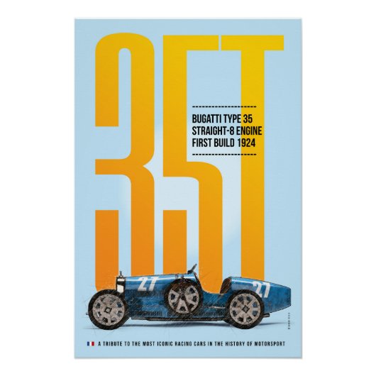 B 35T Tribute ポスター (正面)