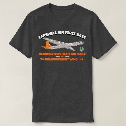 B-36ピースメーカー爆撃機 Tシャツ (デザイン正面)