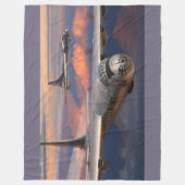 B-36ピースメーカー フリースブランケット (正面)