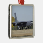 B-52ストラトフォレスはドラッグシュートを展開 メタルオーナメント (右)