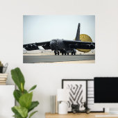 B-52ストラトフォレス航空機 ポスター (ホームオフィス)