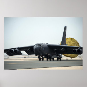 B-52ストラトフォレス航空機 ポスター