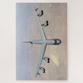 B-52ストラトフォートレスバークズデールAFBオーバーテキサス州 ジグソーパズル (縦)