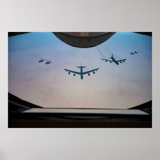 B-52ストラトフォートレス燃料補給 ポスター (正面)