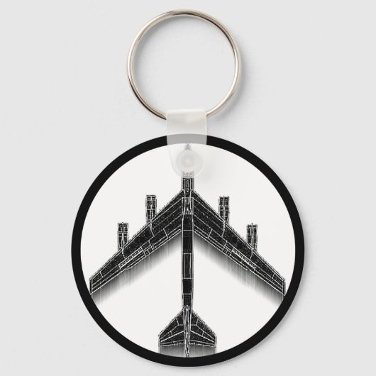 B-52ピースキーチェーン キーホルダー (正面)