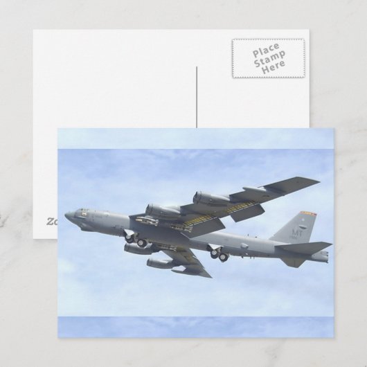 B-52爆撃機 ポストカード (正面/裏面)