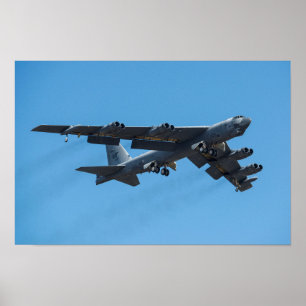 B-52Hストラトフォレス航空機 ポスター