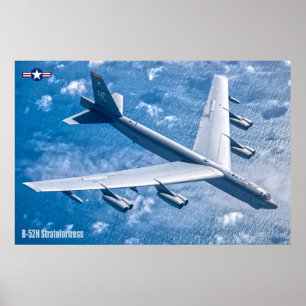 B-52Hストラトフォートレス ポスター