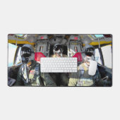 B-52H成層要塞コックピット デスクマット (キーボード&マウス)