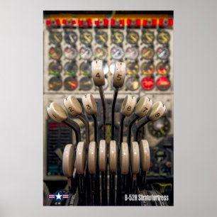 B-52H STRATOTRESSスロットル ポスター