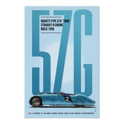 B 57G Tribute ポスター (正面)