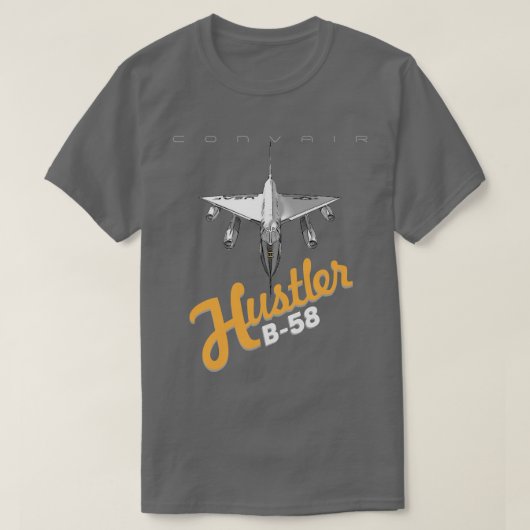 B-58ホイスラー Tシャツ (デザイン正面)