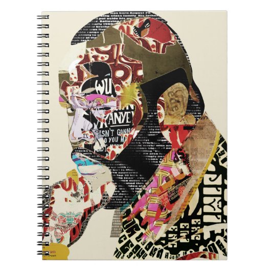 B.A.タイポグラフィコラージュ ノートブック (正面)