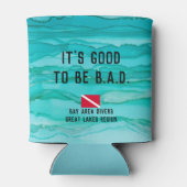 「B.A.Dになるのが良かった」 缶クーラー (裏面)