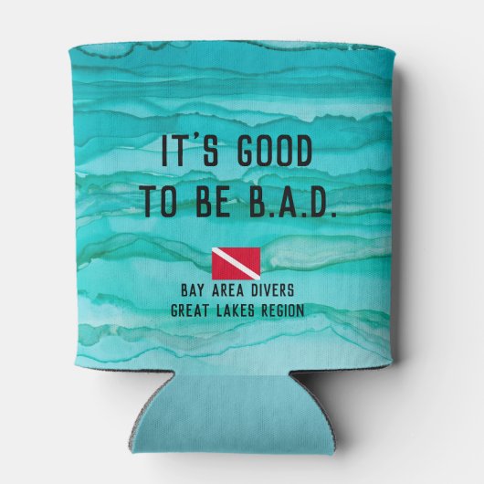 「B.A.Dになるのが良かった」 缶クーラー (裏面)