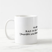 B.a.d.  骨に コーヒーマグカップ (左)