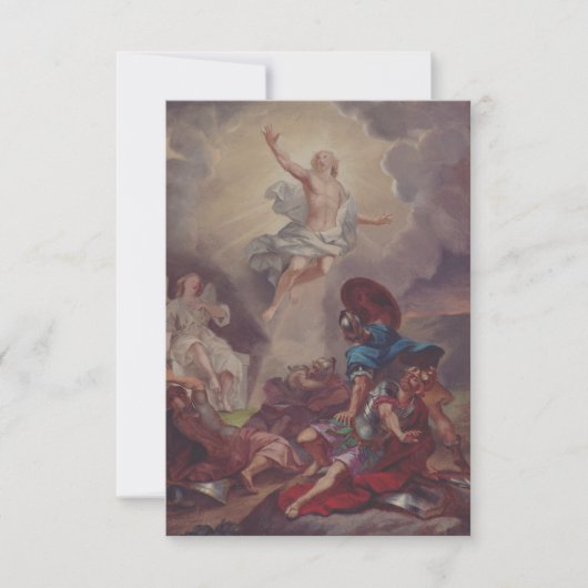 B.A. Godenhjelm’s Resurrection of Jesus Holy Card サンキューカード (正面)