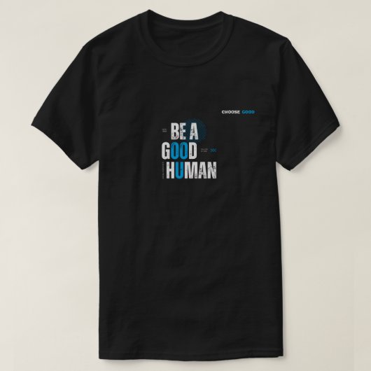 B a good human tee tシャツ (デザイン正面)