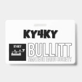 B.A.R.S KY4KYクラブメンバーバッジ バッジ (裏面)