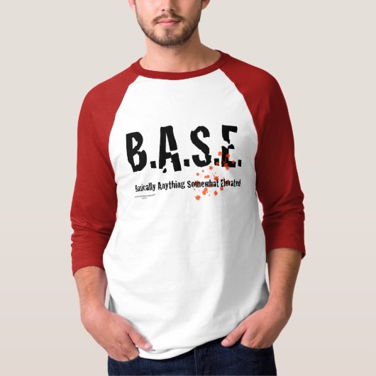 B.A.S.E. 跳躍のSkydiver Tシャツ (正面)