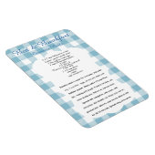 B and B Cinnamon Roll Recipe Magnet マグネット (右側)