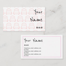 B&Bの名刺を"エコーします" 名刺