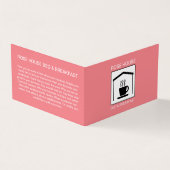 B&Bロゴベッド&ブレックファーストアコモデーション詳細 名刺 (外部)