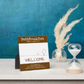 B&B心地よいインウェルカム フォトプラーク (インサイチュ)