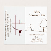 B&B心地よいイン 名刺 (外部フラット)
