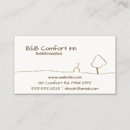 B&B心地よいイン 名刺
