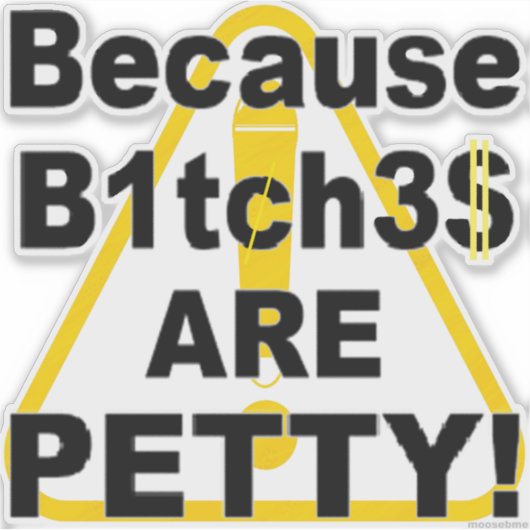 B.B.A.P.! Caution  シール (正面)