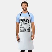B B Qタイマー エプロン (着用した状態)