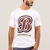 B-Baseballisms.com Tシャツ (正面)