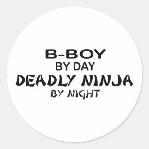 B-Boy致命的忍者バイナイト ラウンドシール