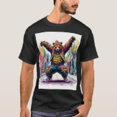 B-Boy Bear T-shirt design  Tシャツ (正面)
