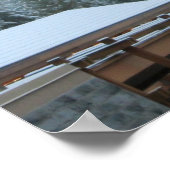 B.C.ウイスラーの雪景色 ポスター (角)