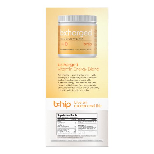 b:charged ラックカード (正面)