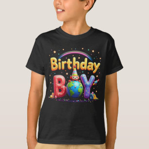 B-Dayパーティー男の赤ちゃん用シャツ – おもしろい誕生日T Tシャツ