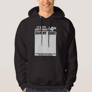 B-Day私の60誕生日のサイン私のシャツのサイン パーカ