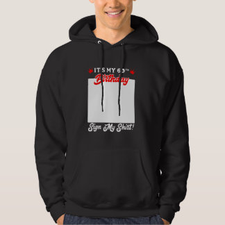 B-Day私の60誕生日のサイン私のシャツのサイン パーカ