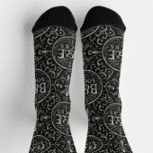 B&Eソックス 大胆で精巧なデザイン 001864 ソックス (上部)