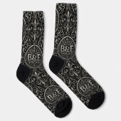 B&Eソックス 大胆で精巧なデザイン 001864 ソックス (右)