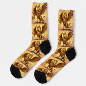 B&Eソックス 大胆で精巧なデザイン 002179 ソックス (左)