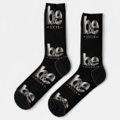B&Eソックス 大胆で精巧なデザイン 002273 ソックス (左)