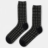 B&Eソックス 大胆で精巧なデザイン 0048157 ソックス (左)
